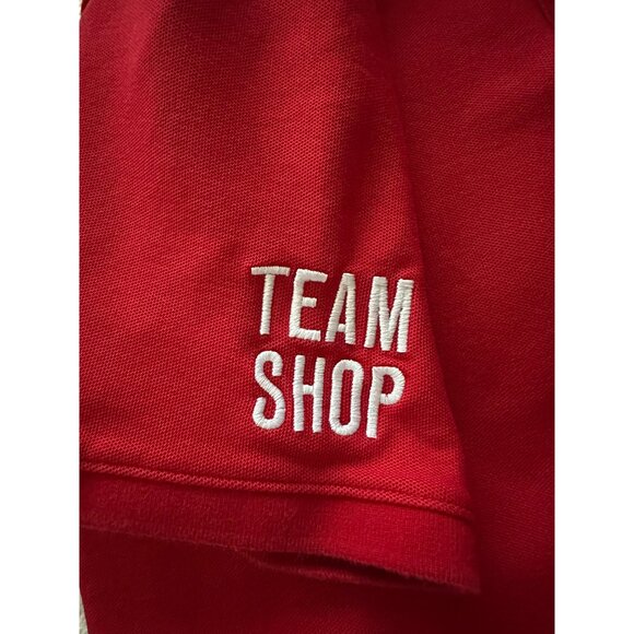 New Era Rutgers Scarlett Knights Men's SZ Medium Logo Short Sleeve Polo Red - Picture 4 of 12